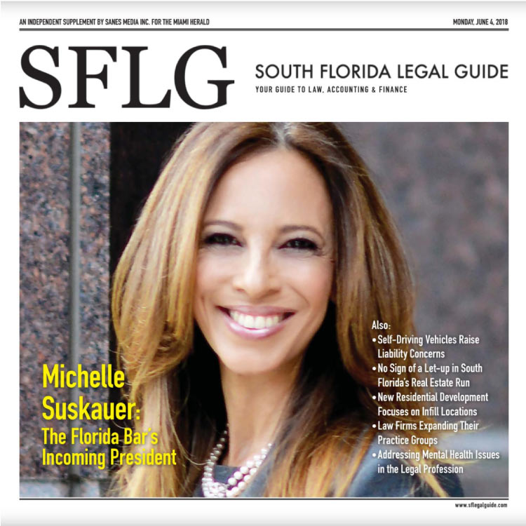South Florida Legal Guide Cover Featuring Michelle Suskauer