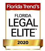 Badge: Florida Trend's Florida Legal Elite 2020